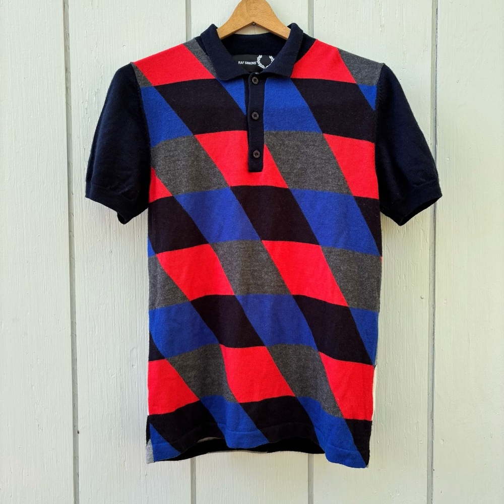Raf Simons x Fred Perry Wool Sweater Polo